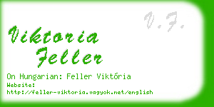 viktoria feller business card